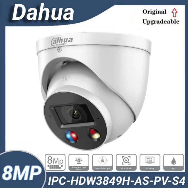 IP CAMERA IPC HDW3849H AS PV 0280B BLACK TiOC Full Col...   Cameras