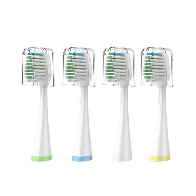 Cabezales de cepillo de repuesto para cepillo de dientes eléctrico Smile Bright Platinum Sonic...