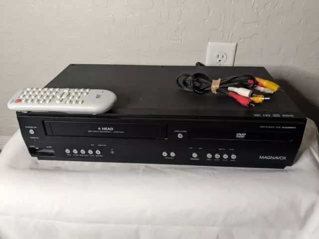 Magnavox DV220MW9 DVD VCR Combo Player Recorder Works Great - W Remote - VHS