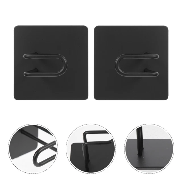 Porta asciugamani di carta magnetico acciaio inossidabile dispenser asciugamani nero