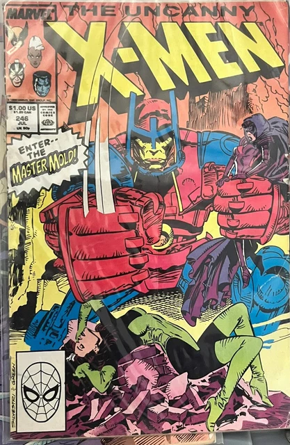 Uncanny X-men Marvel Comics Issue 246 Vol 1 1989