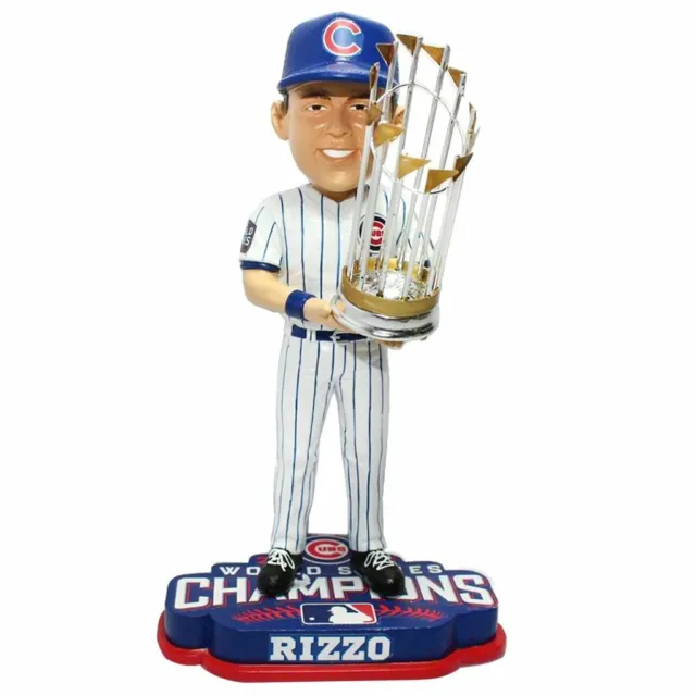 Anthony Rizzo Trophy 2016 Chicago Cubs World Series Bobblehead