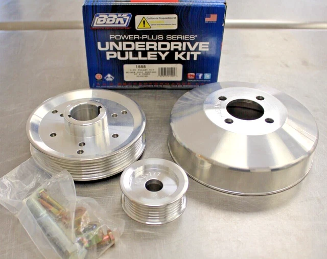 BBK PERFORMANCE 1555 Underdrive Pulley Kit 19962000 Ford Mustang GT Cobra 4.6L 320.71