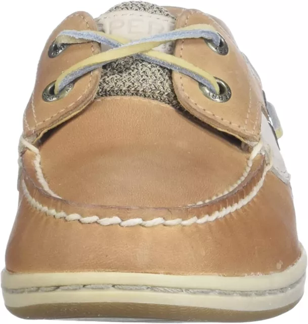 Sperry Top Sider Women’s Bluefish Boat Shoe (9276619), Linen/Oat, Size 8 2