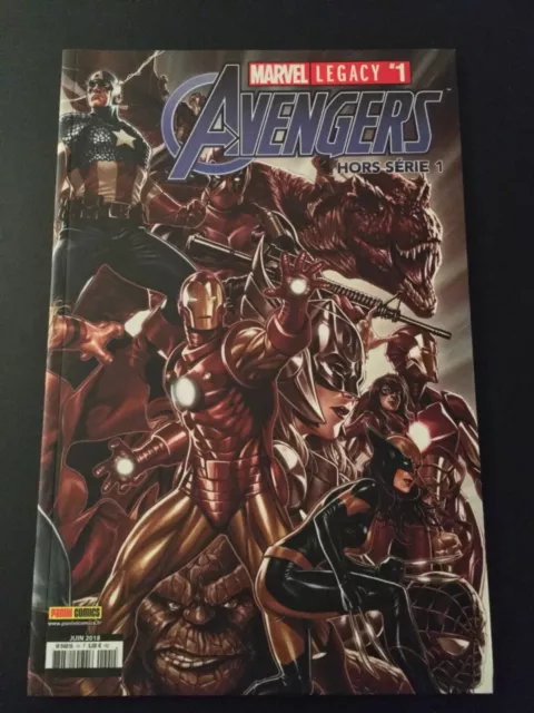 MARVEL LEGACY #1: AVENGERS Hors-Série N°1 "Héritage" - PANINI COMICS (2018)