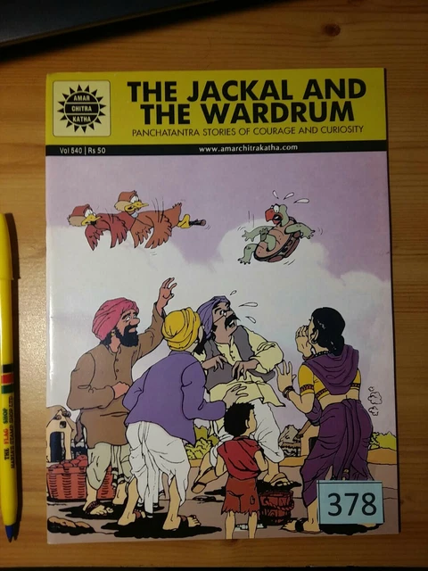 amar-chitra-katha-india-comic-vol-540-the-jackal-the-wardrum