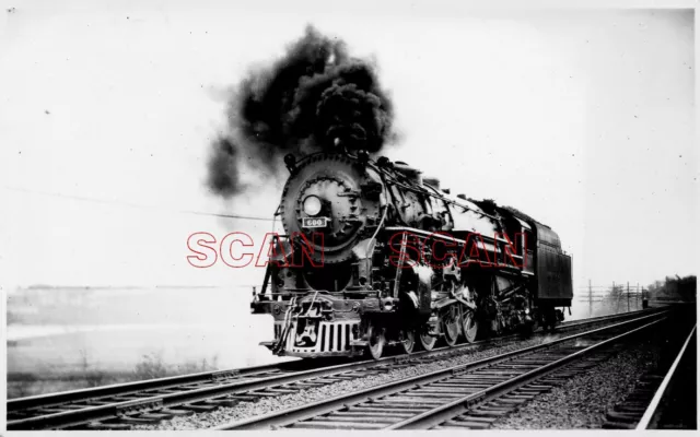 2BB999B RPPC 1930s/40s BOSTON & ALBANY RAILROAD 464 LOCO #600