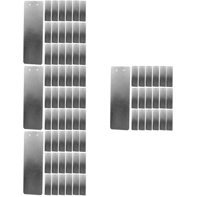 200 Etichette Per Piante In PVC - 10x6cm - Impermeabili E Riutilizzabili - 6 ColorI - Per Orto, Giardino E Vasi - Foto 5