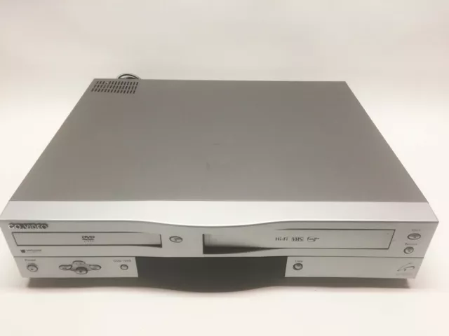 GOVIDEO DVR4550 DVD VHS VCR COMBO RECORDER, PLAYER. DOES NOT RECOGNIZE DVD's. 