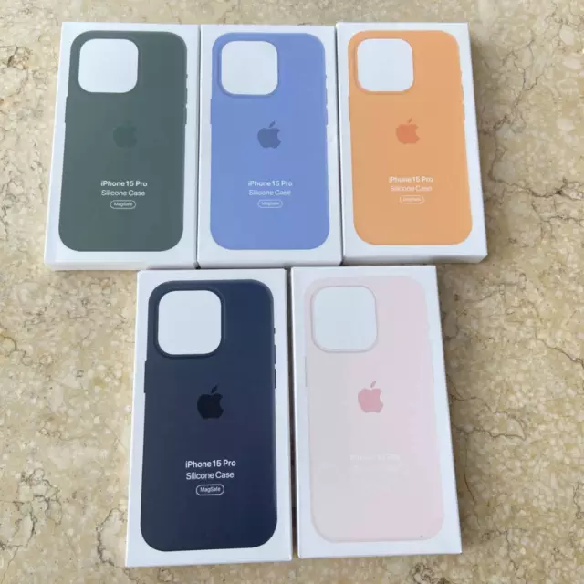 2023 For iPhone15 Pro 15Plus 15 Pro Max Original Silicone Case with MagSafe