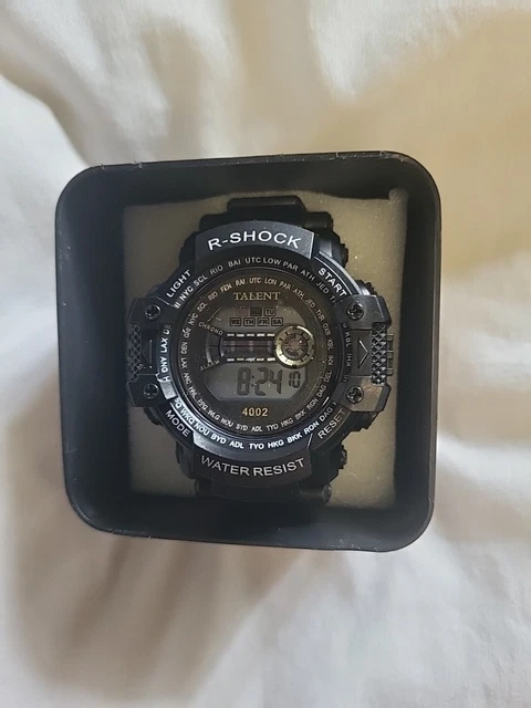 Montre-bracelet R-Shock - Style Sportif Et Robuste - Neuf Avec étiquettes - Unisexe Adulte