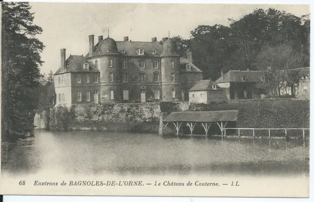 CPA 61 - Surroundings BAGNOLES-DE-L'Orne - The Castle Of Couterne
