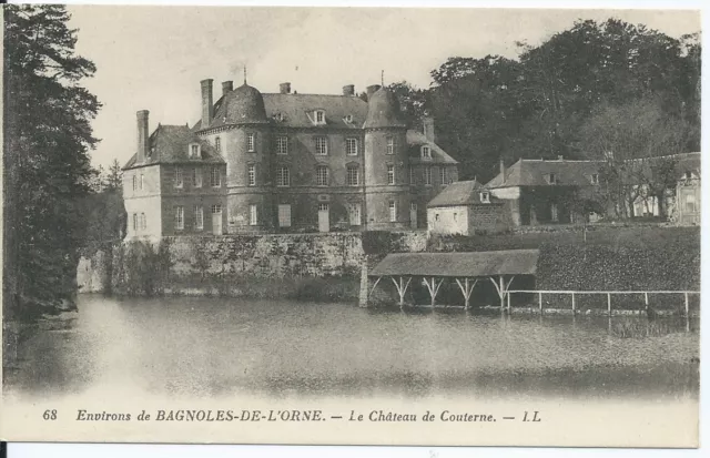 CPA 61 - surroundings of BAGNOLES-DE-L'ORNE - Le château de Couterne