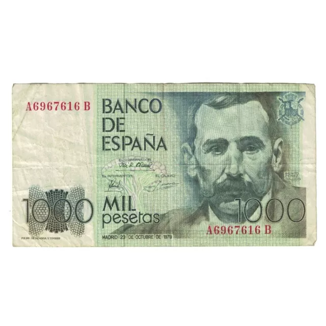 [#392835] Banknote, Spain, 1000 Pesetas, 1979, 1979-10-23, KM:158, VF