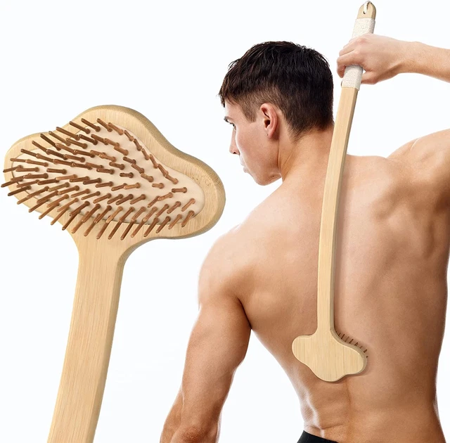 NURENDER Oversized Back Scratcher, Extended Bamboo 22.04"