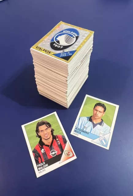 Lotto 390 Figurine Stickers Calciatori Panini 1995/96 TUTTE DIVERSE