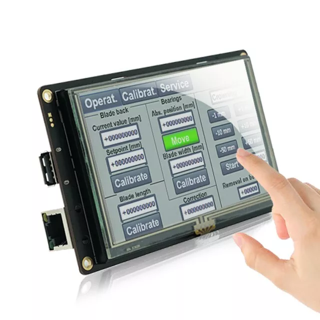 STONE Smart 8 Inch HMI TFT LCD Module and Panel Controller with UART Port