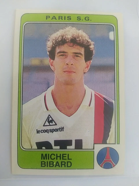 Vignette Panini Football 1981 – N°241 – Équipe Paris Saint-Germain (PSG) – Neuf