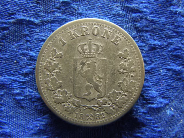 Norway 1 Krone 1882, Km357