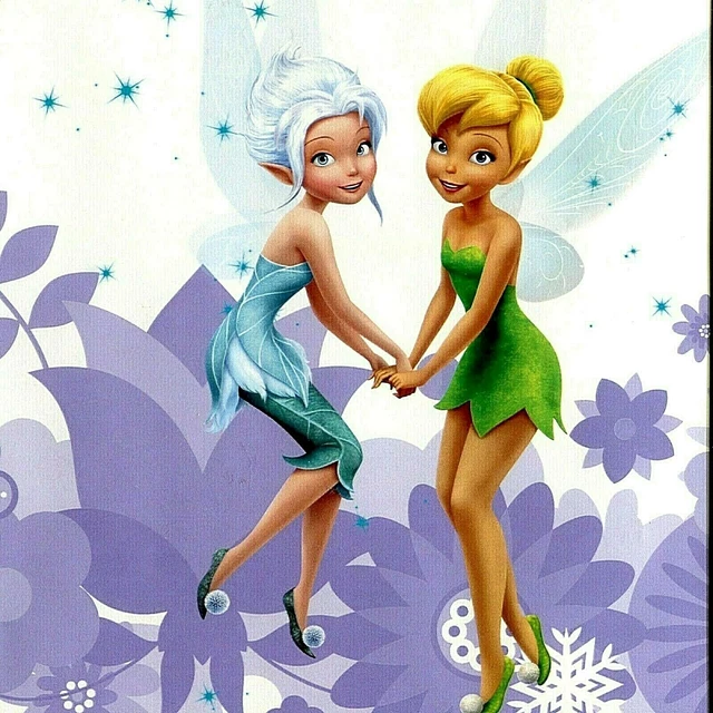 DISNEY'S TINKERBELL FAIRY Wallpaper Border 30 feet length "FREE