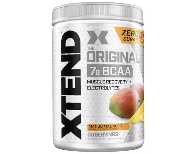 XTEND Original BCAA Powder Mango Madness 30 Servings SALE | 2/22-2/25 | 15$ ONLY