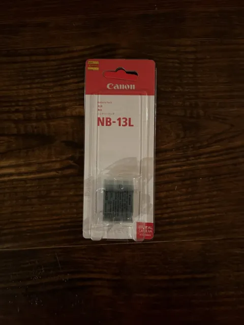 Canon NB-13L Lithium-Ion Battery Pack 3.6V, 1250mAh