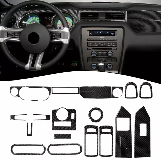 Kit de garniture en fibre de carbone conçu sur mesure pour Ford pour Mustang 20