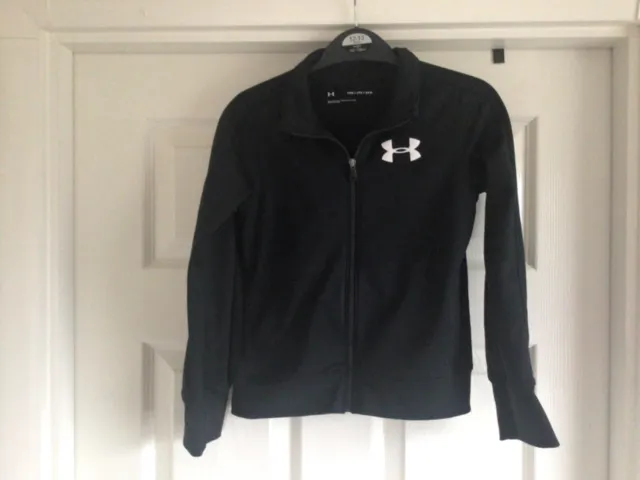 boys Under Armour Track Suit Jacket Size XS 25-26 Inch Chest