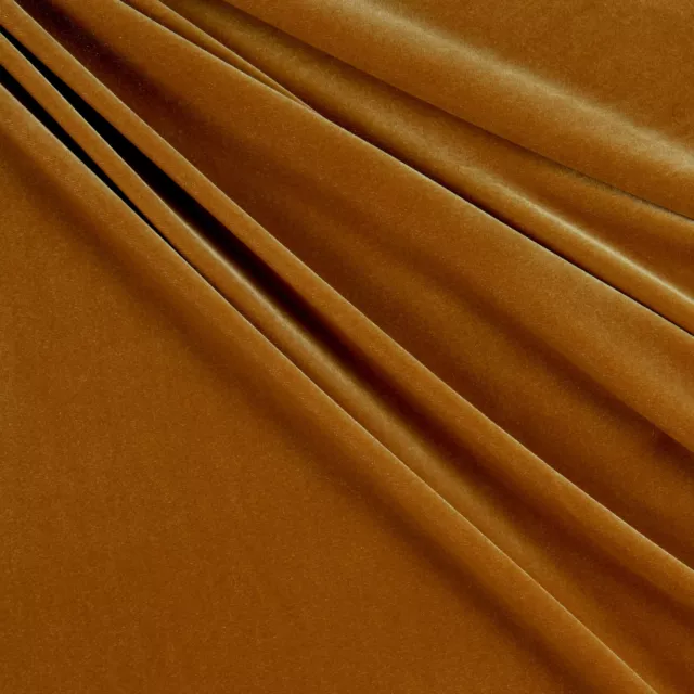 Stretch Velvet Beige, Fabric By The Yard
