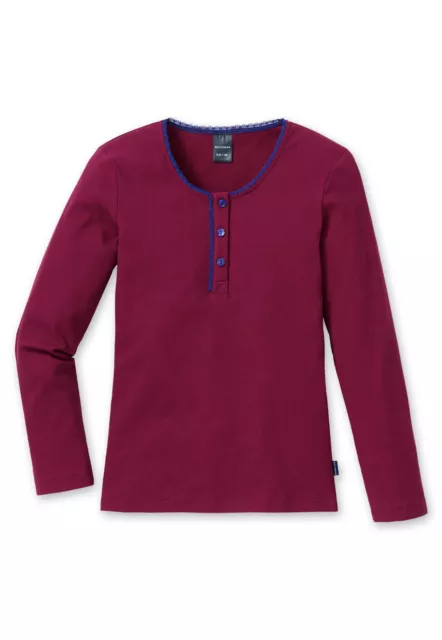 Schiesser Ragazza Mescolare &amp; Relax Camicia a Maniche Lunghe Tgl 140 152 164