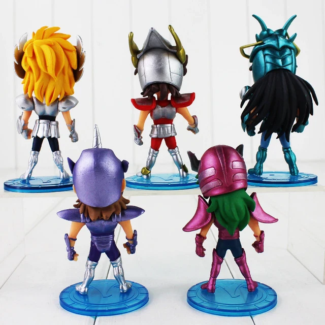 Lot De 14 Figurines Chevaliers Du Zodiaque – Collection – Occasion