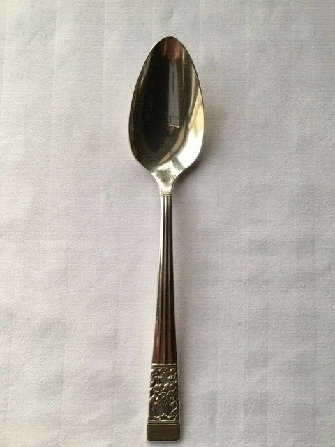 Vintage 1936 Oneida Community Coronation Silverware 6 1/8" Teaspoon Tea Spoon