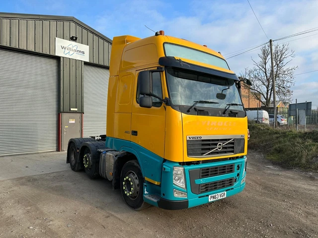 VOLVO FH460 6X2 MID LIFT TRACTOR UNIT WITH HYDRAULICS £12,950.00 ...