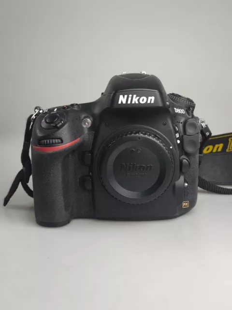 Nikon D800 36.3 MP Camera 5283 Shutter Count