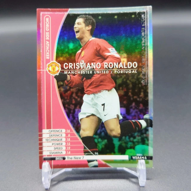 PANINI WCCF 2004-2005 Cristiano Ronaldo Manchester United