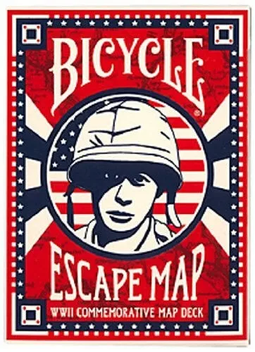 Bicycle Escape Map Limited Edition Playing Cards - Brand New Sealed Deck