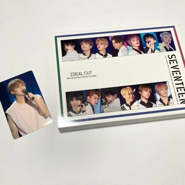 SEVENTEEN IDEAL CUT Blu-ray with Mingyu Photocard Japan VF Used