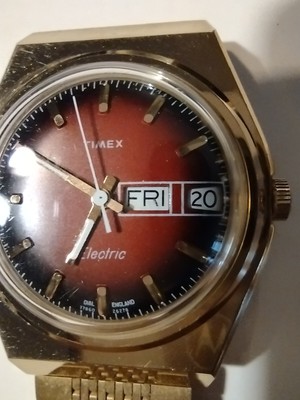 timex electric vintage watch