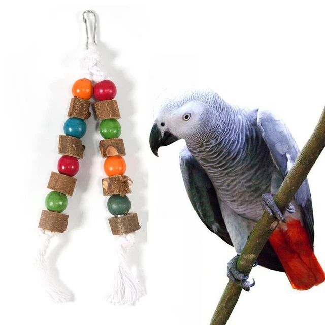 produkte Holz Papagei Spielzeug Vogel Spielzeug Schaukel Ständer Vogel bedarf