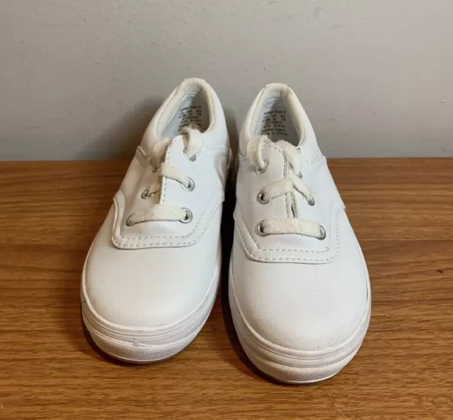 Keds School Days II Sneaker White Low Top Lace Up Comfort Shoes Little Kid 10.5M 3