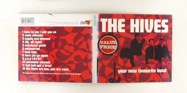 CD disc -  The Hives – Your New Favourite Band - A10125 Z20