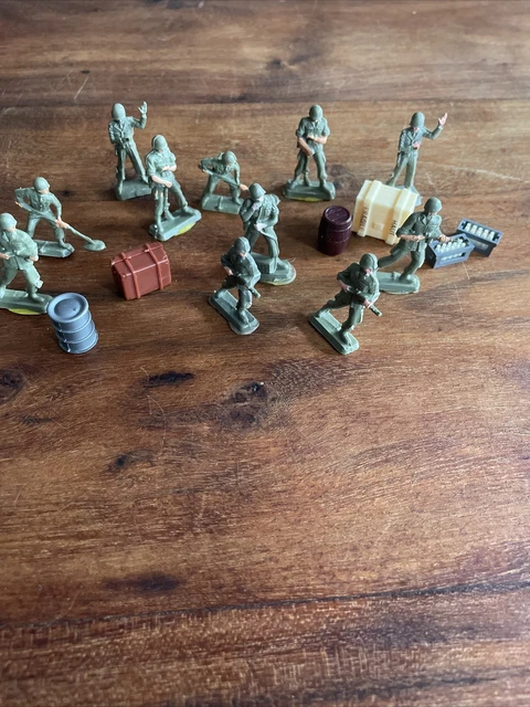 Lot De 4 Soldats Starlux – Croix Rouge – Brancardier Et Blessé – Seconde Guerre