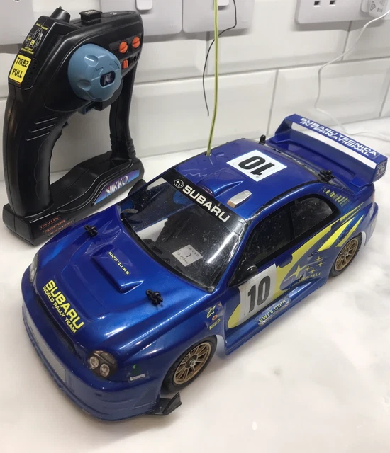 NIKKO SUBARU IMPREZA WRC Rally Touring Remote Control RC Car 1 10