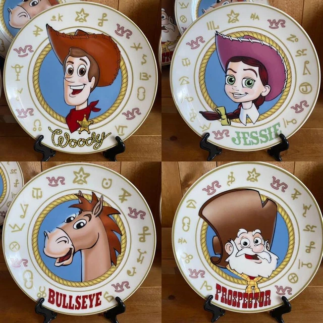 DISNEY TOY STORY Woody'S Roundup Plate Collection complete from Japan