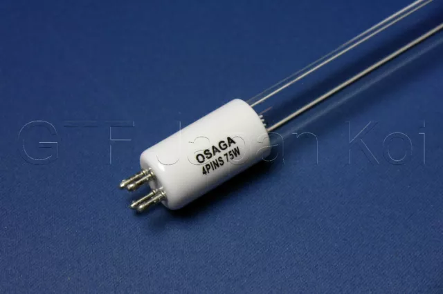 2 Stück Osaga 75 Watt UVC Ersatzlampe Ersatzröhre Leuchtmittel 24€/Stück