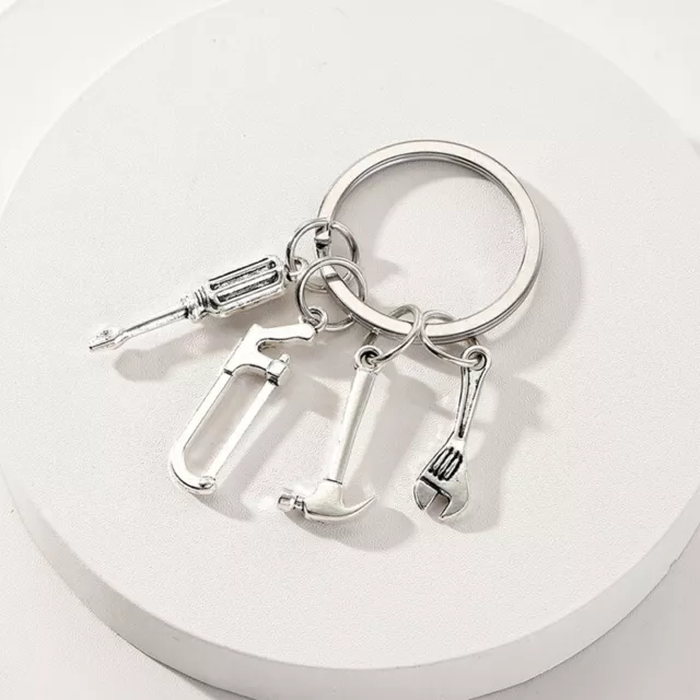 Metal Creative Simulation Tool Key Bag Pendant Accessories Decoration Key Ring