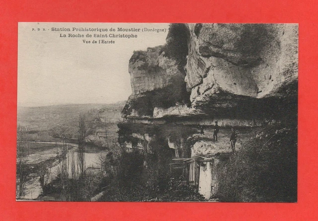 LA ROCHE DE Saint Christophe ansicht die Einfahrt (J7927) EUR 7,90