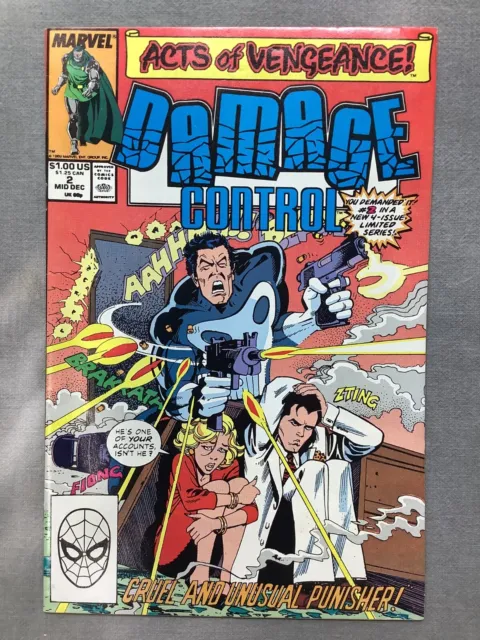 Damage Control Vol 2 #2 (1989)  Marvel Comic The Punisher