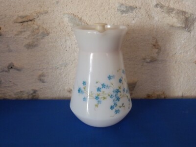 ANCIENNE CARAFE Arcopal Veronica Décor Myosotis Fleurs Bleues Vintage EUR 14,00 - FR