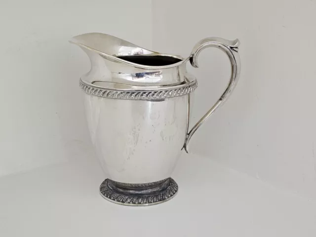 Vintage Wm Rogers Silverplate Avon Water Pitcher #3617